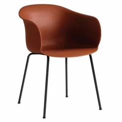 New Elefy Stoel Stalen Onderstel Eetkamerstoelen