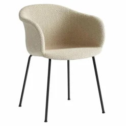 New Elefy Stoel Stalen Onderstel Eetkamerstoelen