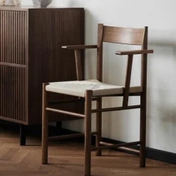 F Stoel Met Armleuning Eetkamerstoelen