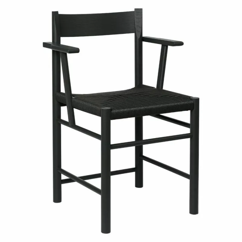 F Stoel Met Armleuning Eetkamerstoelen