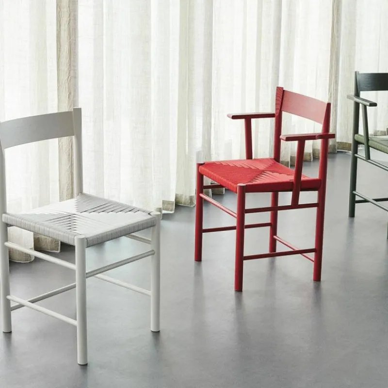 F Stoel Met Armleuning Eetkamerstoelen
