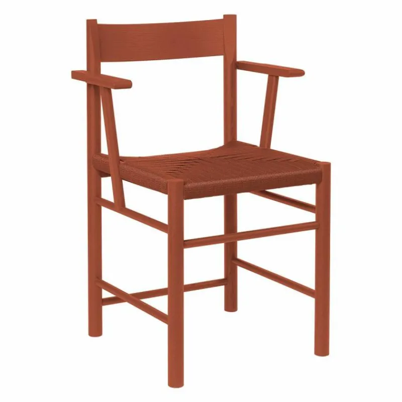F Stoel Met Armleuning Eetkamerstoelen