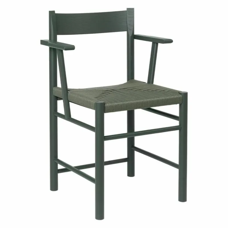 F Stoel Met Armleuning Eetkamerstoelen