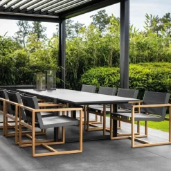 Discount Faro Eettafel Hoog Tuintafels|Eettafels