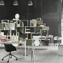 Hot Fiber Armchair Bureaustoel, Niet Verstelbaar Bureaustoelen