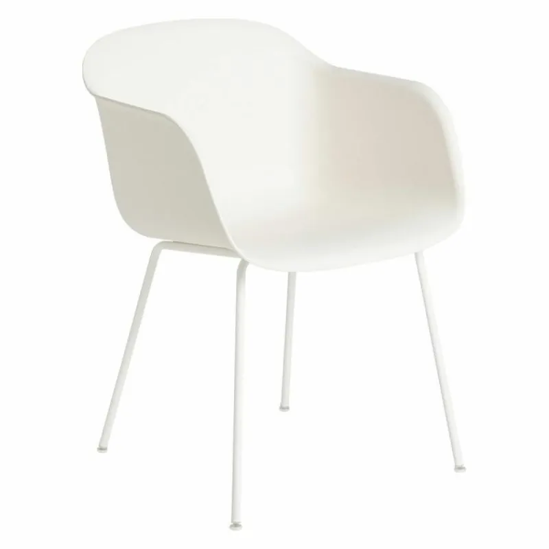 Outlet Fiber Chair - Stalen Onderstel Eetkamerstoelen