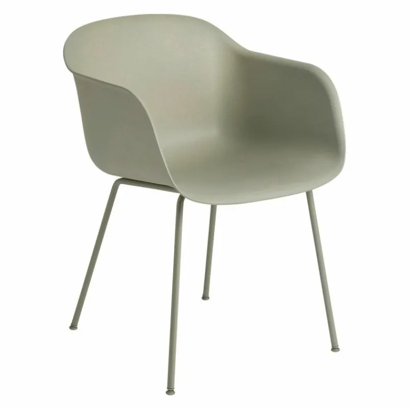 Outlet Fiber Chair - Stalen Onderstel Eetkamerstoelen
