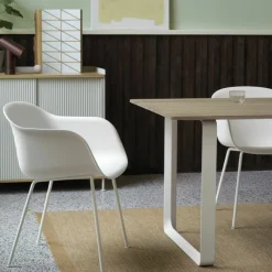 Outlet Fiber Chair - Stalen Onderstel Eetkamerstoelen