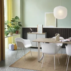 Outlet Fiber Chair - Stalen Onderstel Eetkamerstoelen