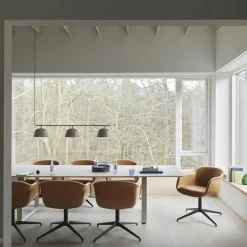 Sale Fiber Conference Stoel, Niet Verstelbaar Bureaustoelen|Eetkamerstoelen