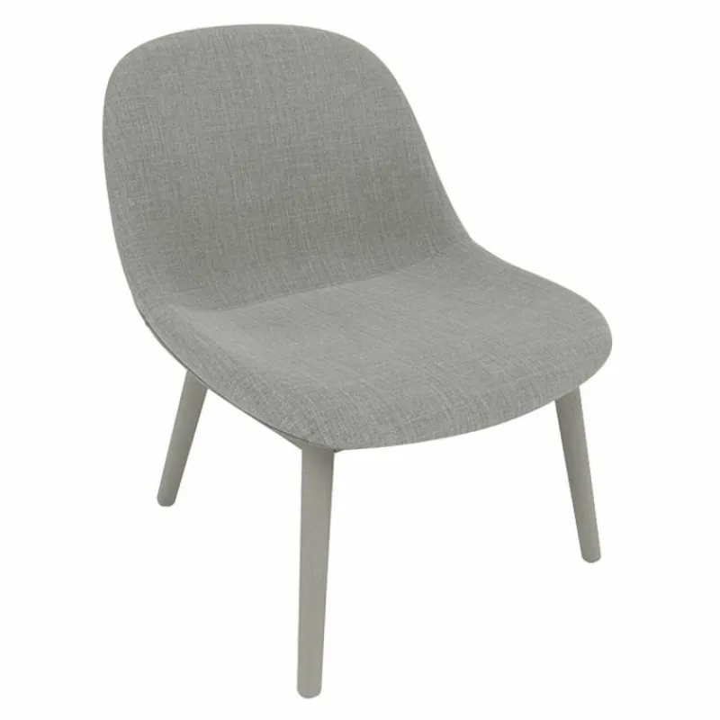 Fiber Fauteuil - Houten Onderstel Fauteuils