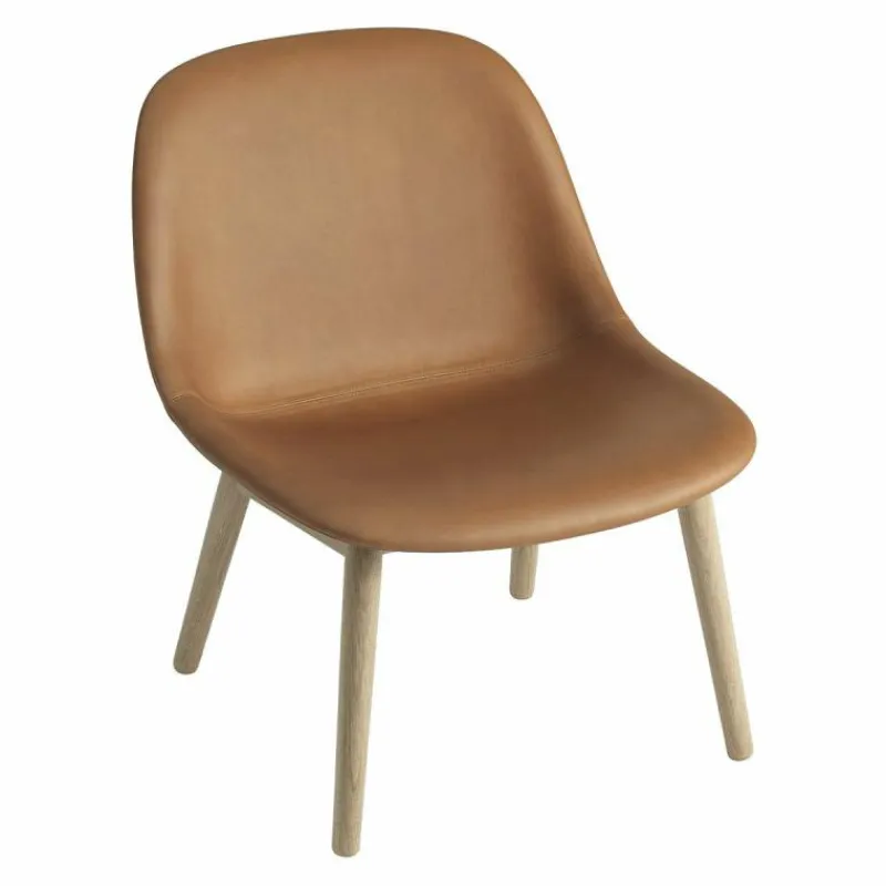 Fiber Fauteuil - Houten Onderstel Fauteuils
