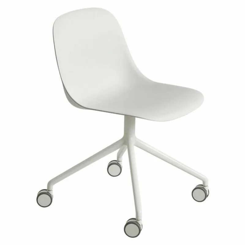 New Fiber Side Chair Bureaustoel, Niet Verstelbaar Bureaustoelen