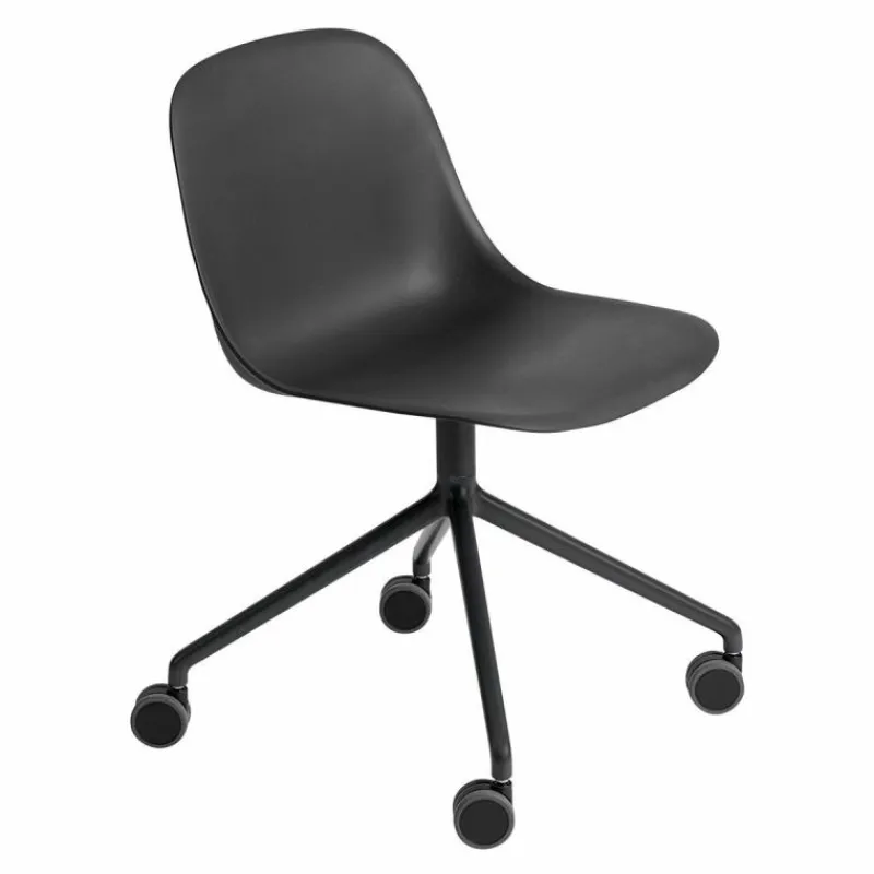 New Fiber Side Chair Bureaustoel, Niet Verstelbaar Bureaustoelen