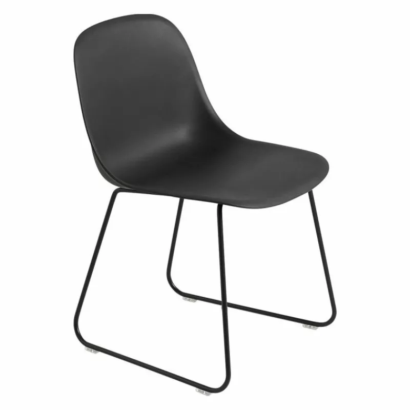Online Fiber Side Chair Stoel - Stalen Onderstel Eetkamerstoelen