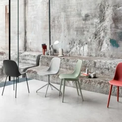 Best Fiber Side Chair Stoel Draaibaar - Stalen Onderstel Eetkamerstoelen