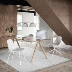 Best Fiber Side Chair Stoel Draaibaar - Stalen Onderstel Eetkamerstoelen
