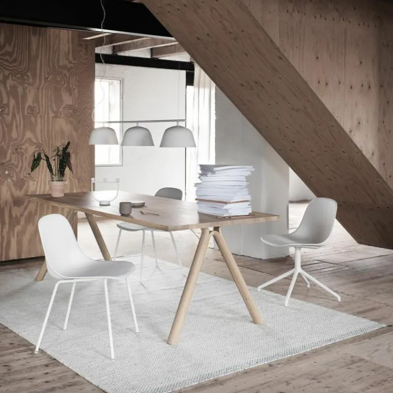 Best Fiber Side Chair Stoel Draaibaar - Stalen Onderstel Eetkamerstoelen