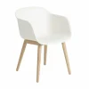 Discount Fiber Stoel - Houten Onderstel Eetkamerstoelen