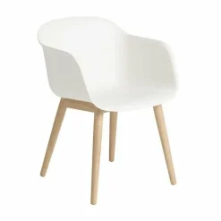 Discount Fiber Stoel - Houten Onderstel Eetkamerstoelen