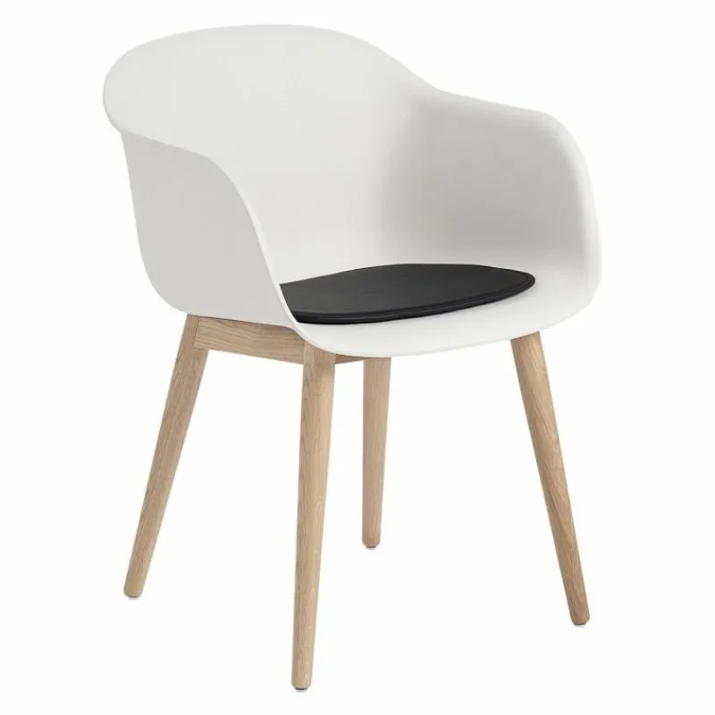 Discount Fiber Stoel - Houten Onderstel Eetkamerstoelen