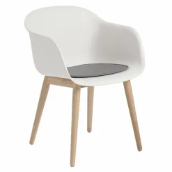 Discount Fiber Stoel - Houten Onderstel Eetkamerstoelen