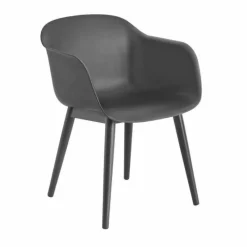 Discount Fiber Stoel - Houten Onderstel Eetkamerstoelen