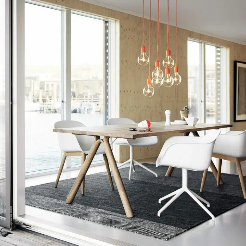 Clearance Fiber Stoel, draaibaar Eetkamerstoelen