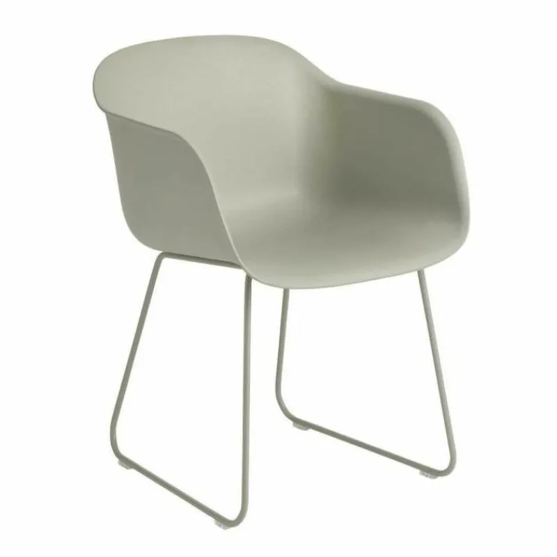 Online Fiber Stoel, sledebasis Eetkamerstoelen