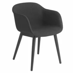 New Fiber Stoel UP - Houten Onderstel Eetkamerstoelen