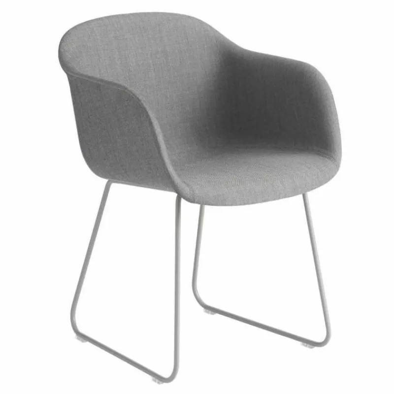Outlet Fiber Stoel UP - Stalen Onderstel Sledebasis Eetkamerstoelen