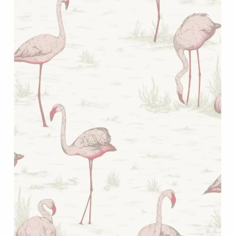 Best Flamingos Behang Behang|Behang Kinderkamer