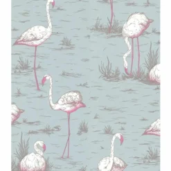Best Flamingos Behang Behang|Behang Kinderkamer