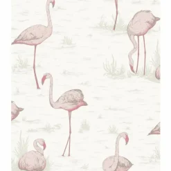 Best Flamingos Behang Behang|Behang Kinderkamer