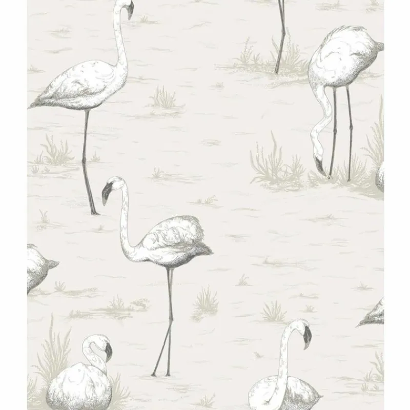 Best Flamingos Behang Behang|Behang Kinderkamer