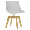 Sale Flow Chair Eiken Onderstel Eetkamerstoelen