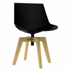 Sale Flow Chair Eiken Onderstel Eetkamerstoelen