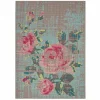 Best Flowers Canevas Vloerkleed, 170 x 240 Vloerkleden