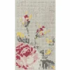New Flowers Natural Canevas Vloerkleed 80 x 145 Vloerkleden