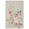 New Flowers Natural Canevas Vloerkleed 200 x 300 Vloerkleden