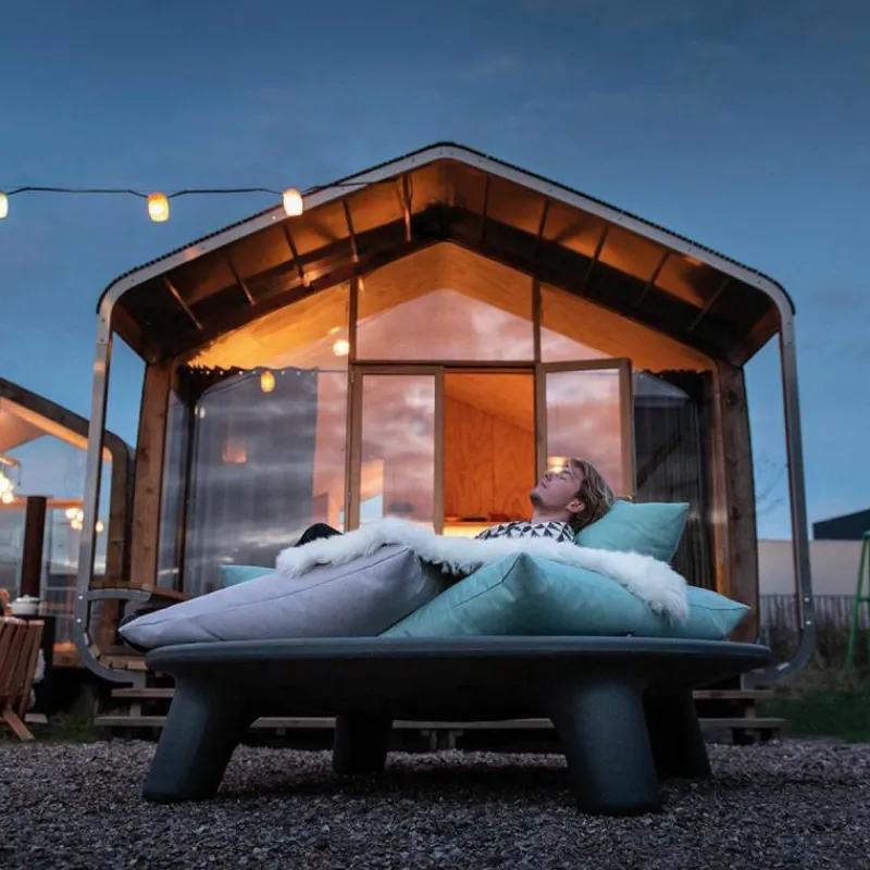 Hot Flying Dishman Outdoor Loungebank Ligbedden|Tuinbanken