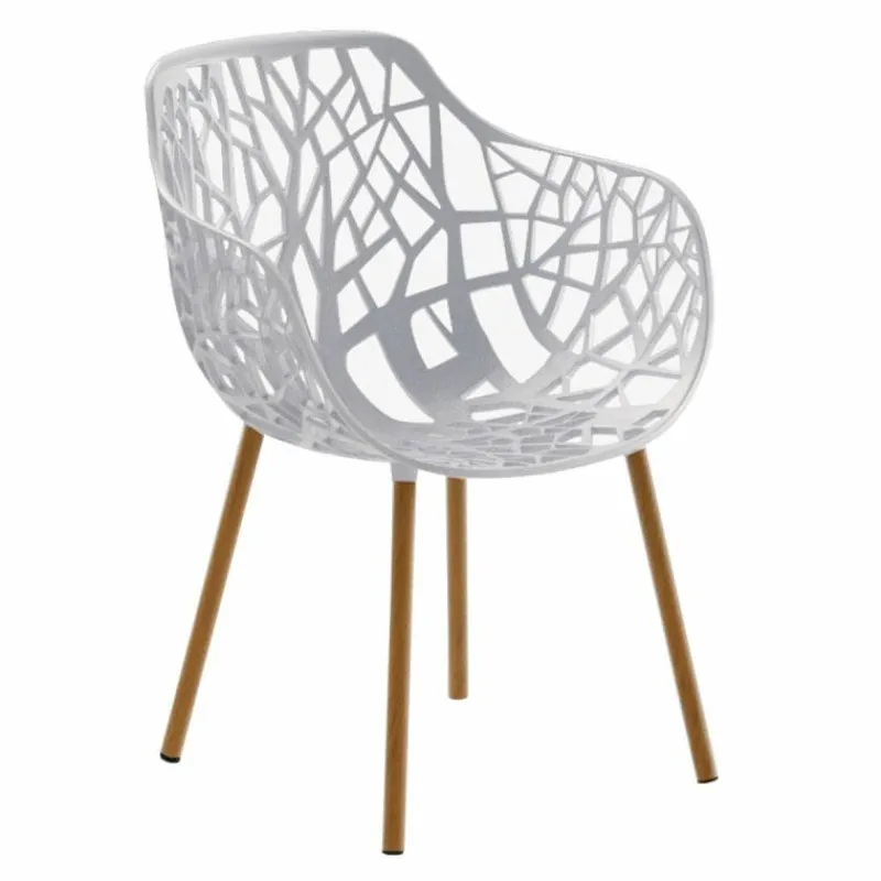 Online Forest Armchair Iroko Tuinstoelen