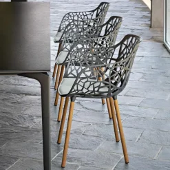 Online Forest Armchair Iroko Tuinstoelen