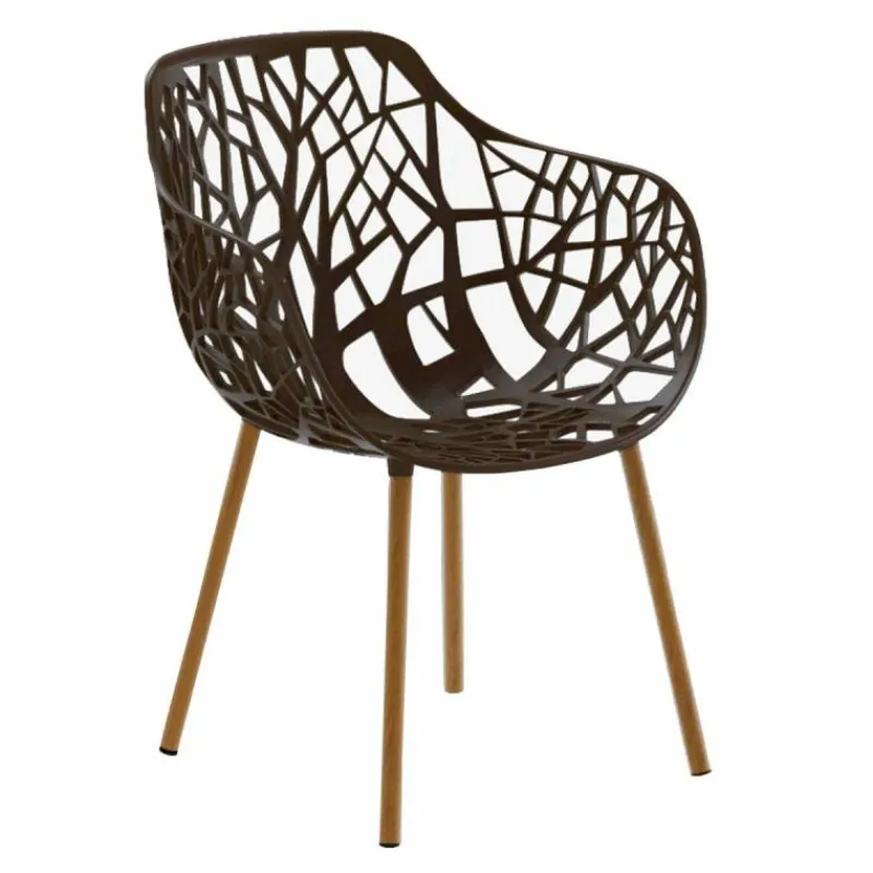 Online Forest Armchair Iroko Tuinstoelen