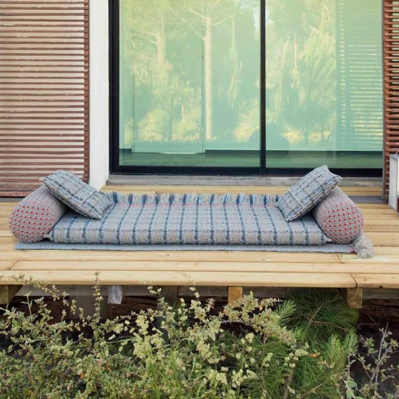 Outlet Garden Layers Buitenkleed Blue Buiten Vloerkleden