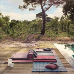 Outlet Garden Layers Buitenkleed Blue Buiten Vloerkleden