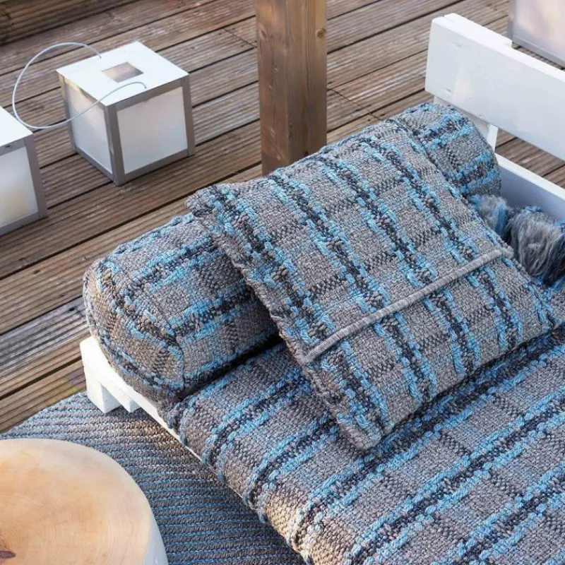 Outlet Garden Layers Buitenkleed Blue Buiten Vloerkleden