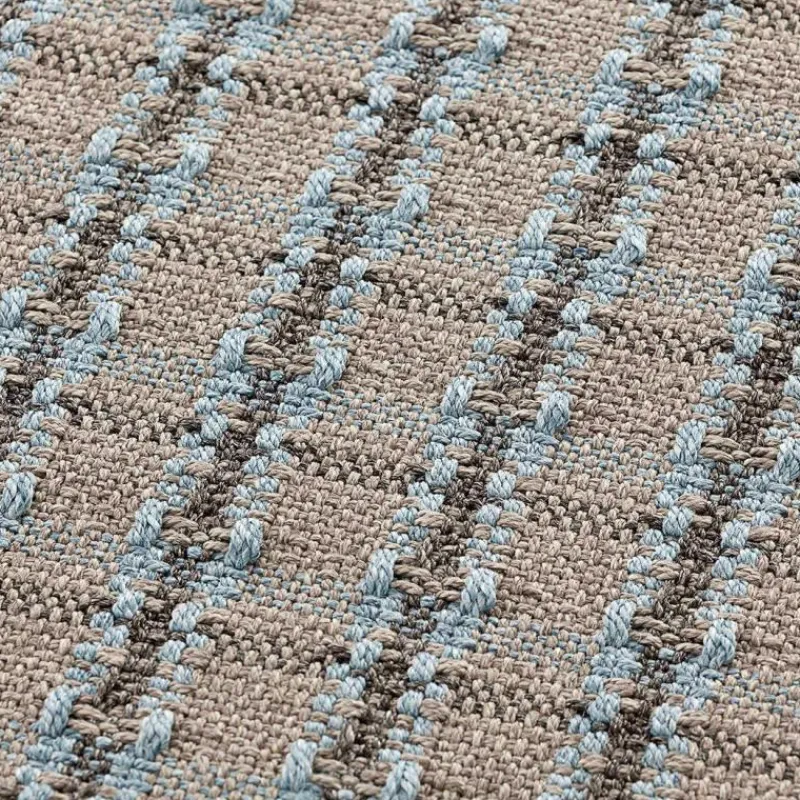 Outlet Garden Layers Buitenkleed Blue Buiten Vloerkleden