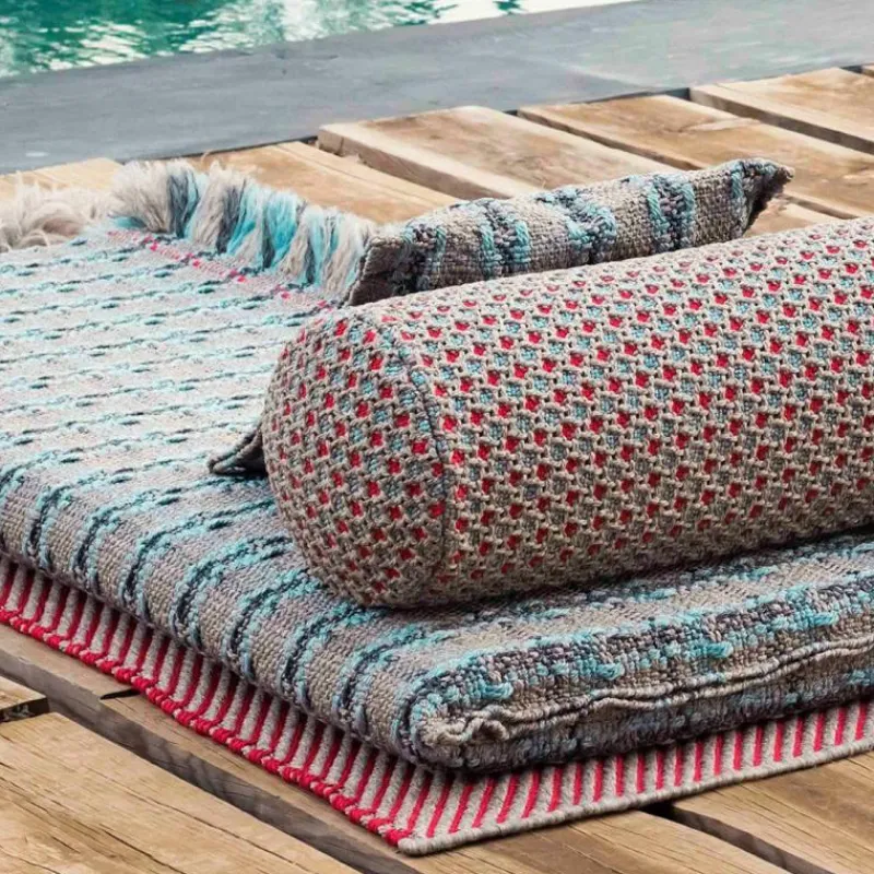 Outlet Garden Layers Buitenkleed Blue Buiten Vloerkleden