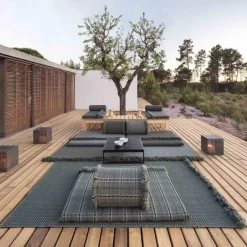 Clearance Garden Layers Buitenkleed Green Buiten Vloerkleden